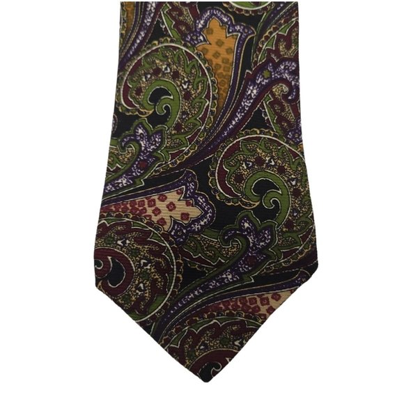 Robert Talbott Silk Ties Hand Sewn Paisley Geometric Dragonfly Lot of 3 - Picture 5 of 12